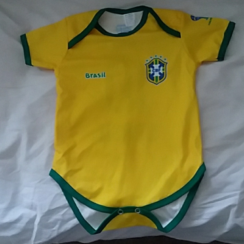 Brazil Soccer Baby suit # 10 Neymar Jr